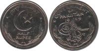 Pakistan 1949 Half Rupee Specimen Proof Coin KM#6